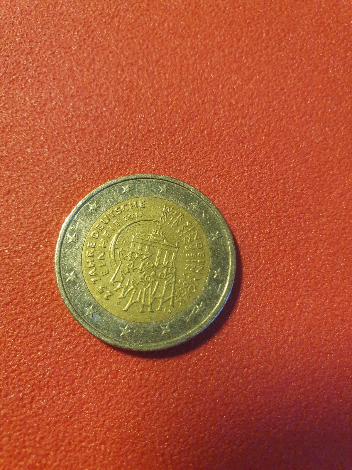 2 euro cc Duitsland 25 jaar Duitse Eenheid 2015 (F), Postzegels en Munten, Munten | Europa | Euromunten, Ophalen of Verzenden