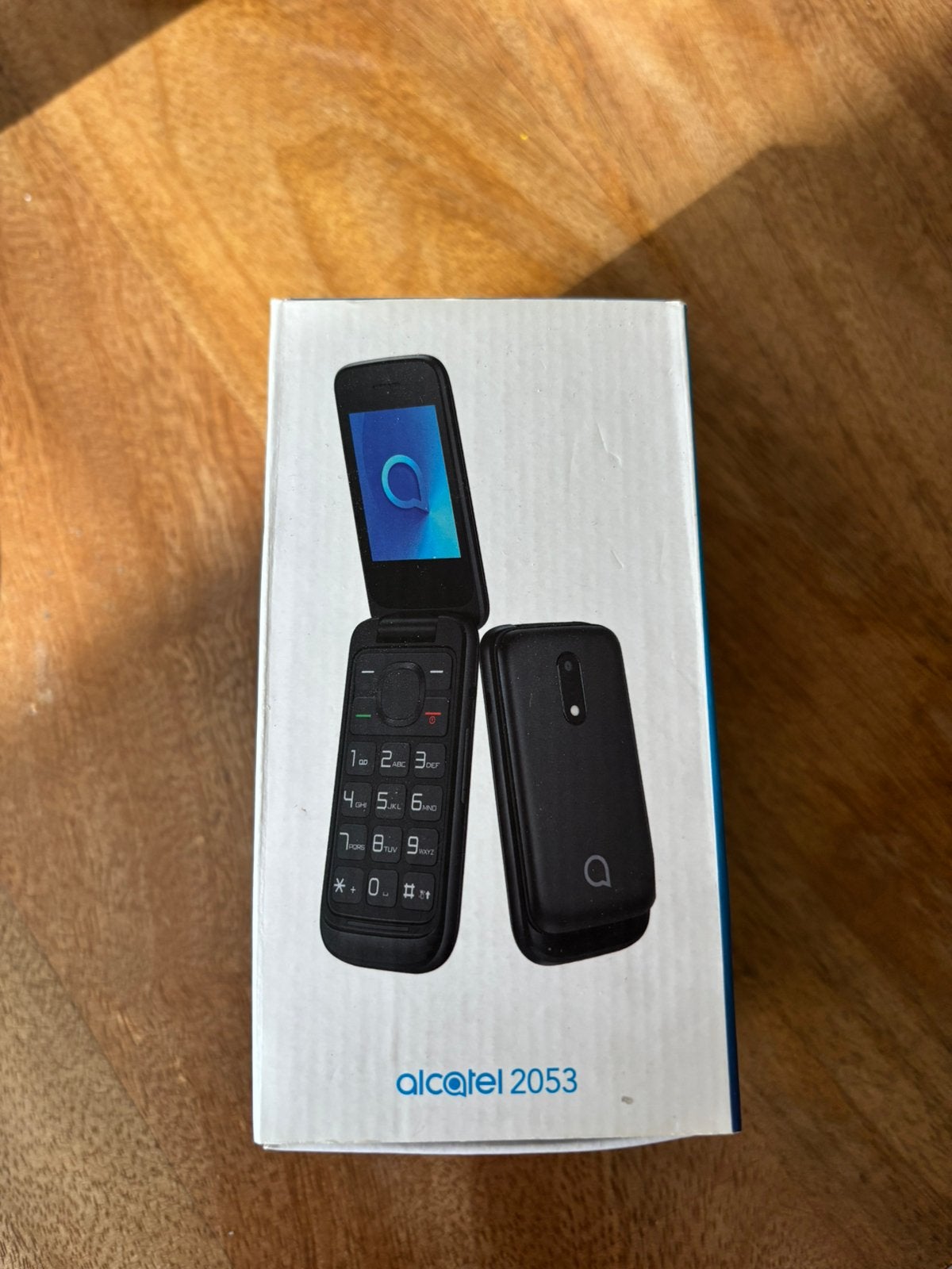 klaptelefoon - Alcatel 2053, Ophalen, Gebruikt, Zwart, Fysiek toetsenbord