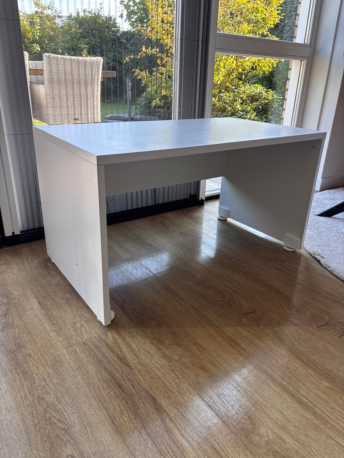 Ikea smastad bureau/bank, Ophalen, Gebruikt, IKEA, Wit