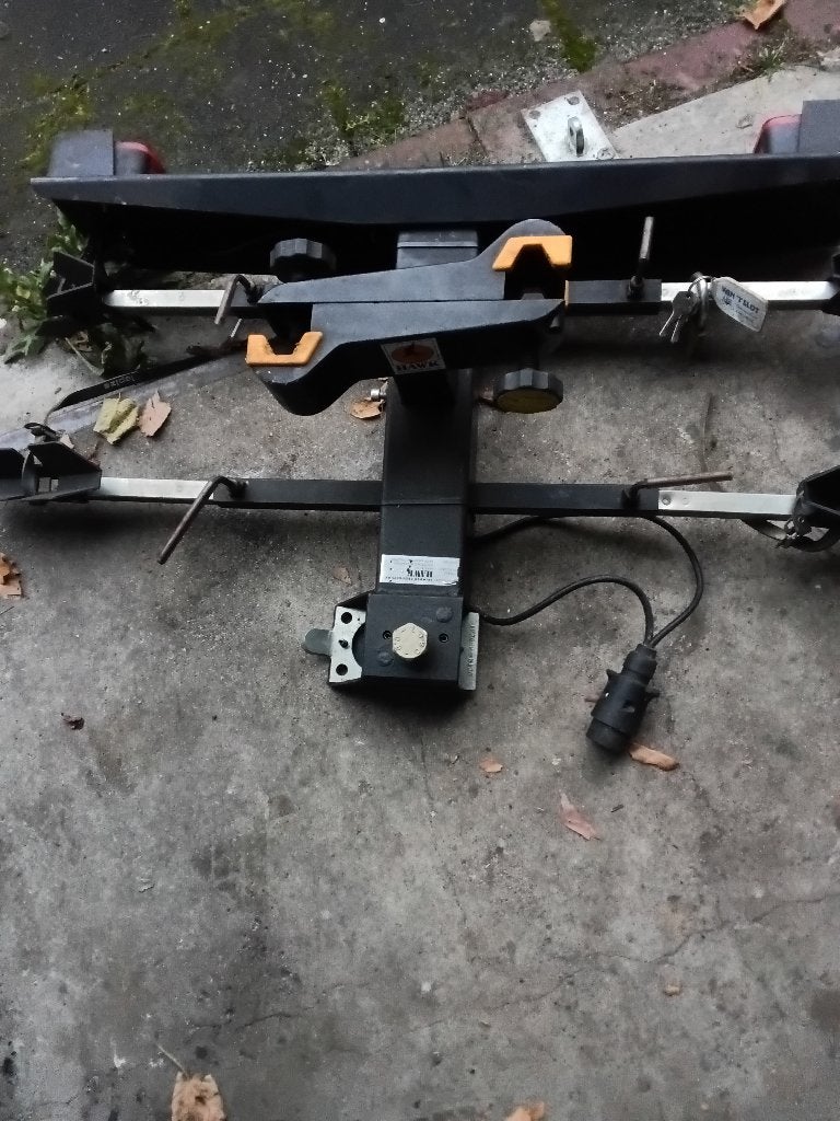 Te koop hawk fietsendrager 2 fietsen, Auto diversen, Fietsendragers, Ophalen, 2 fietsen, Gebruikt, Trekhaakdrager