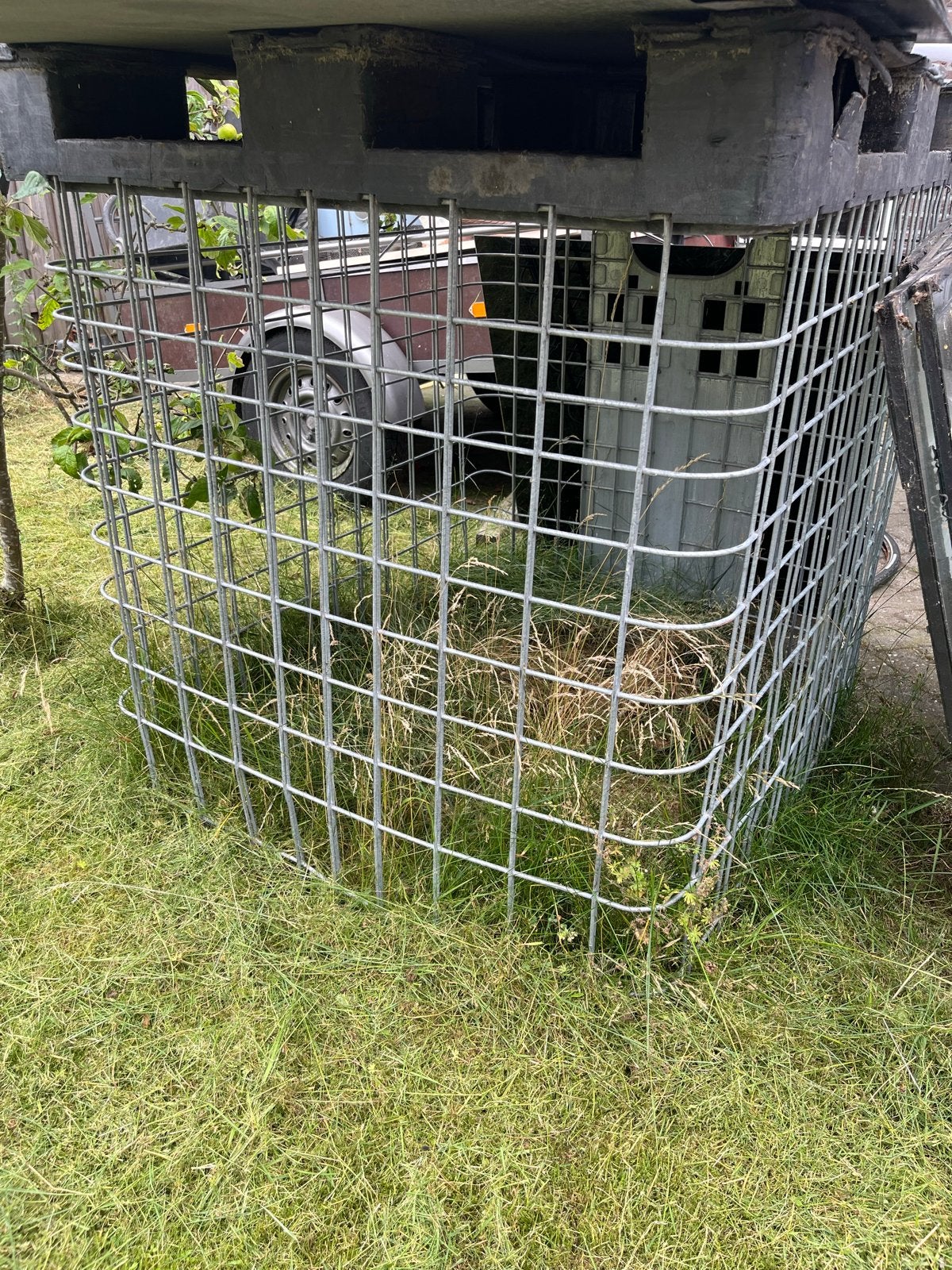 IBC containers te koop - 1x met bak, 1x zonder bak, Ophalen