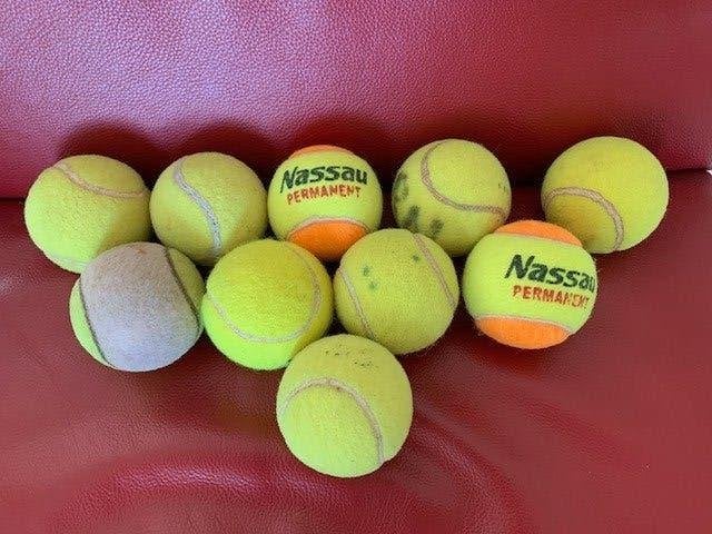 tennisballen, Overige merken, Gebruikt, Ballen, L00