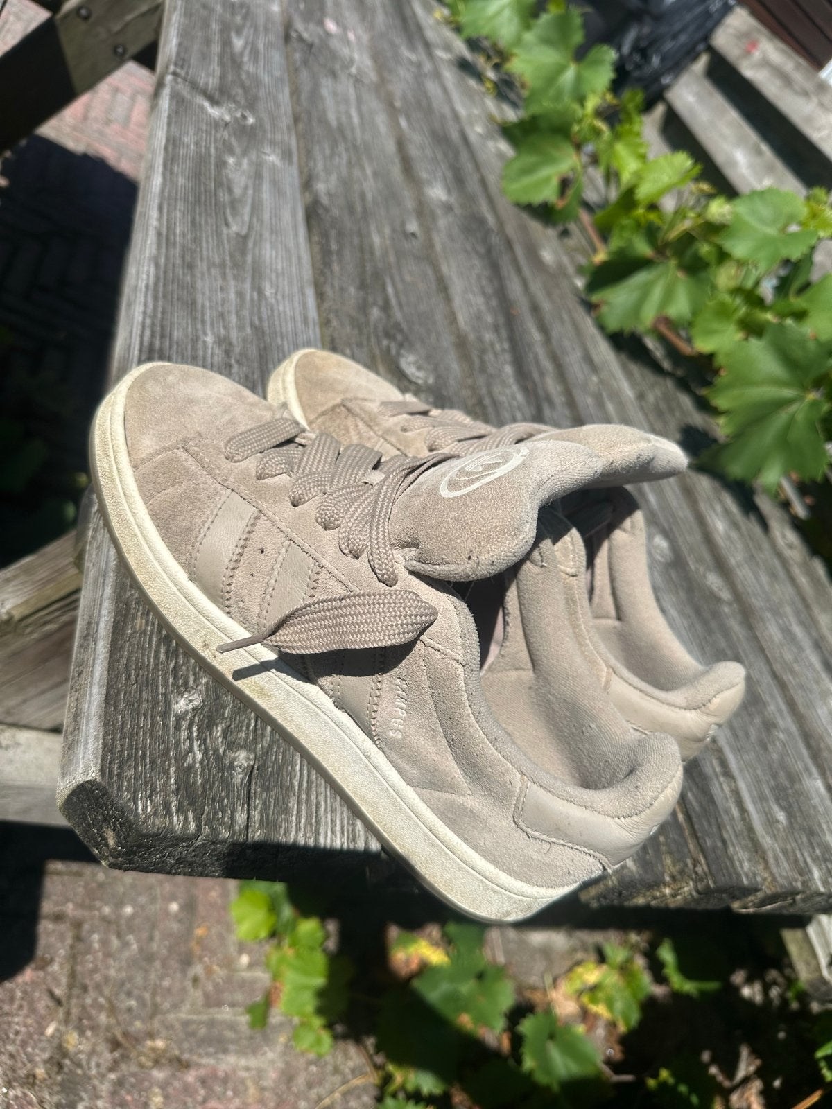 Adidas Campus sneakers - Maat 41 1/2, Ophalen of Verzenden, Gedragen, Overige kleuren, Sneakers of Gympen