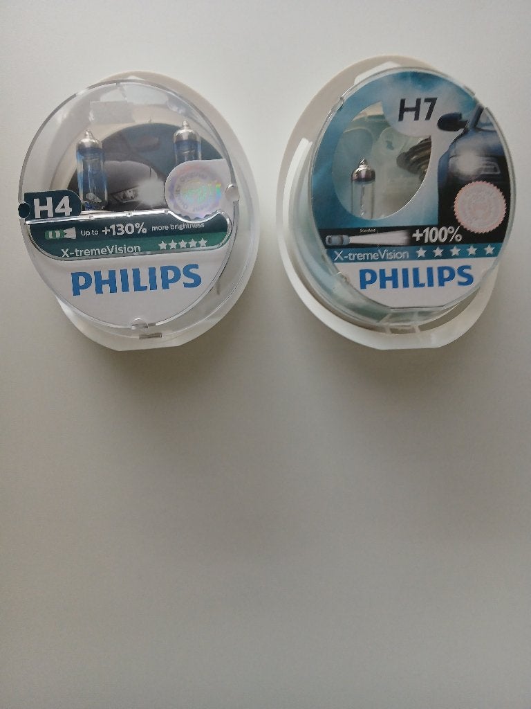 H4  en H7  Autolampen  Philips  X-Treme Vision, Ophalen of Verzenden, Nieuw