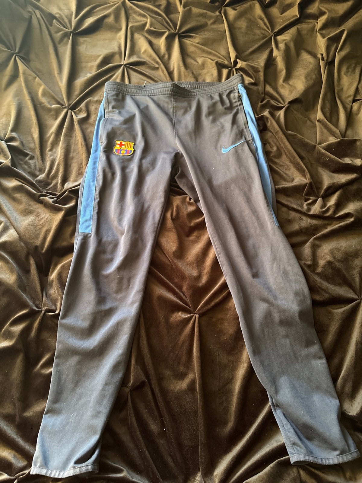 Nike FC Barcelona Trainingsbroek, Blauw, Ophalen of Verzenden, Voetbal, Gedragen