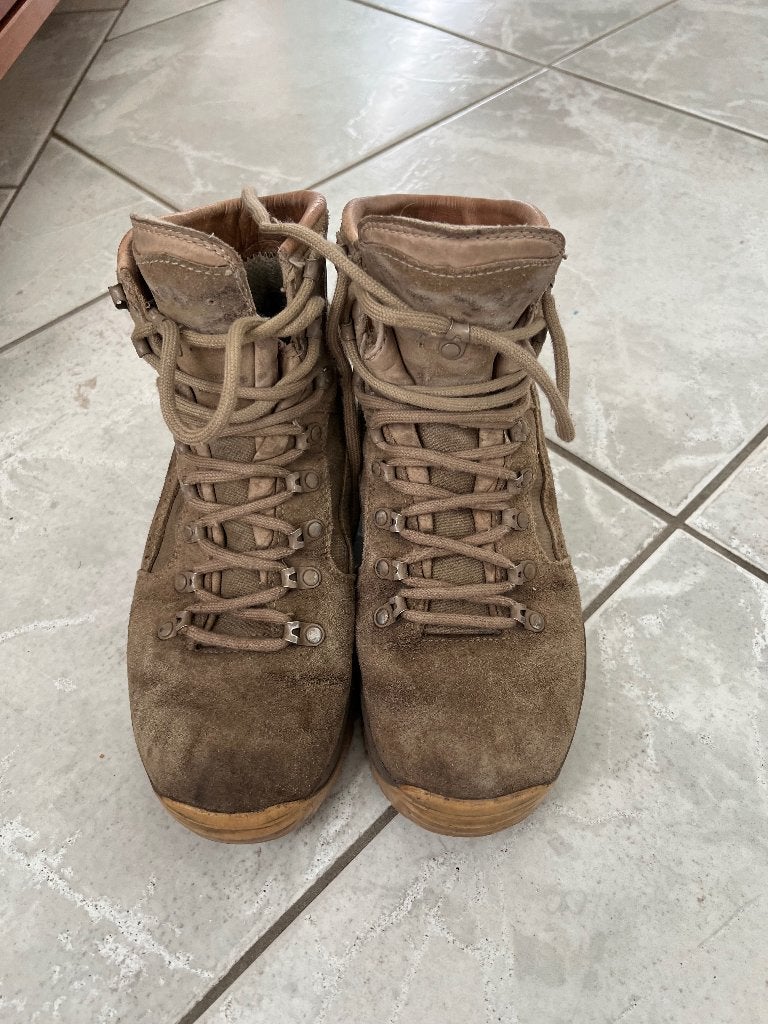 Gedragen paar Meindl 3771-06 Desert wandelschoenen 265B.42, Verzenden, Gebruikt, Schoenen