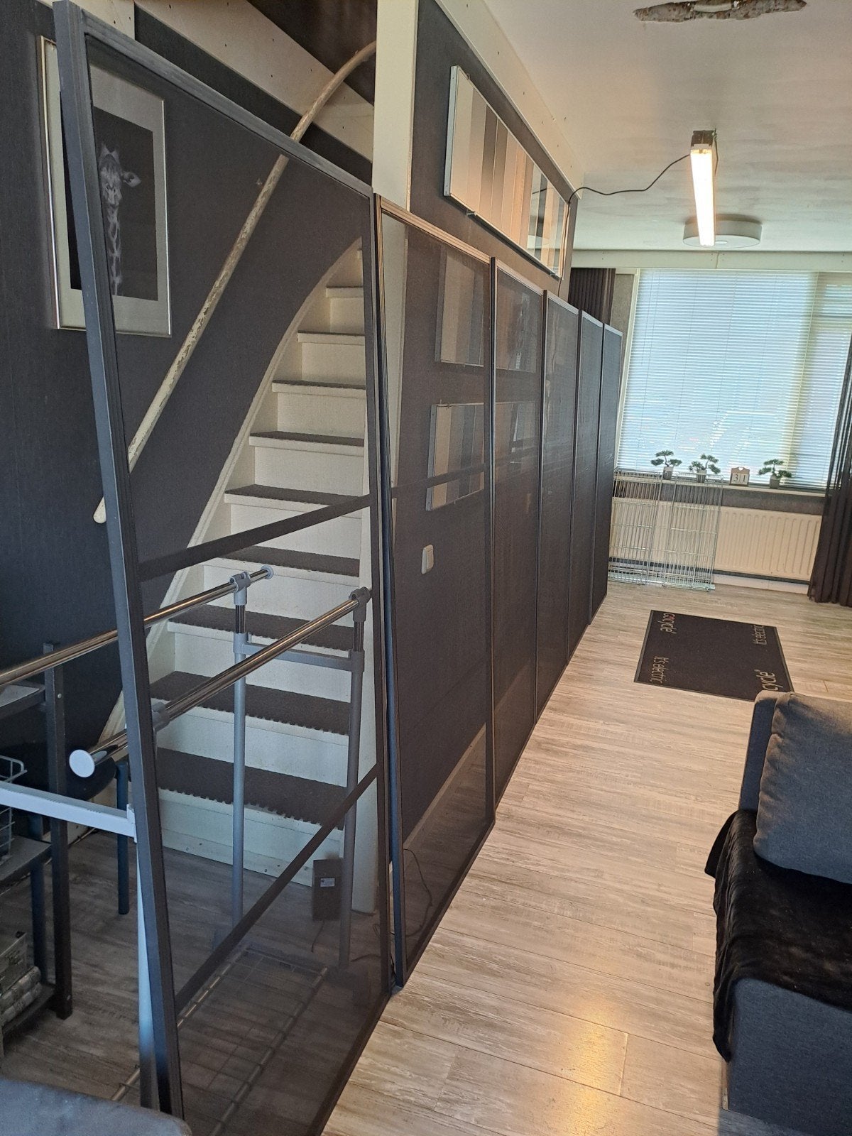 6x horregaasscherm aluminium, Ophalen, Zo goed als nieuw, Minder dan 5 meter, Overige typen
