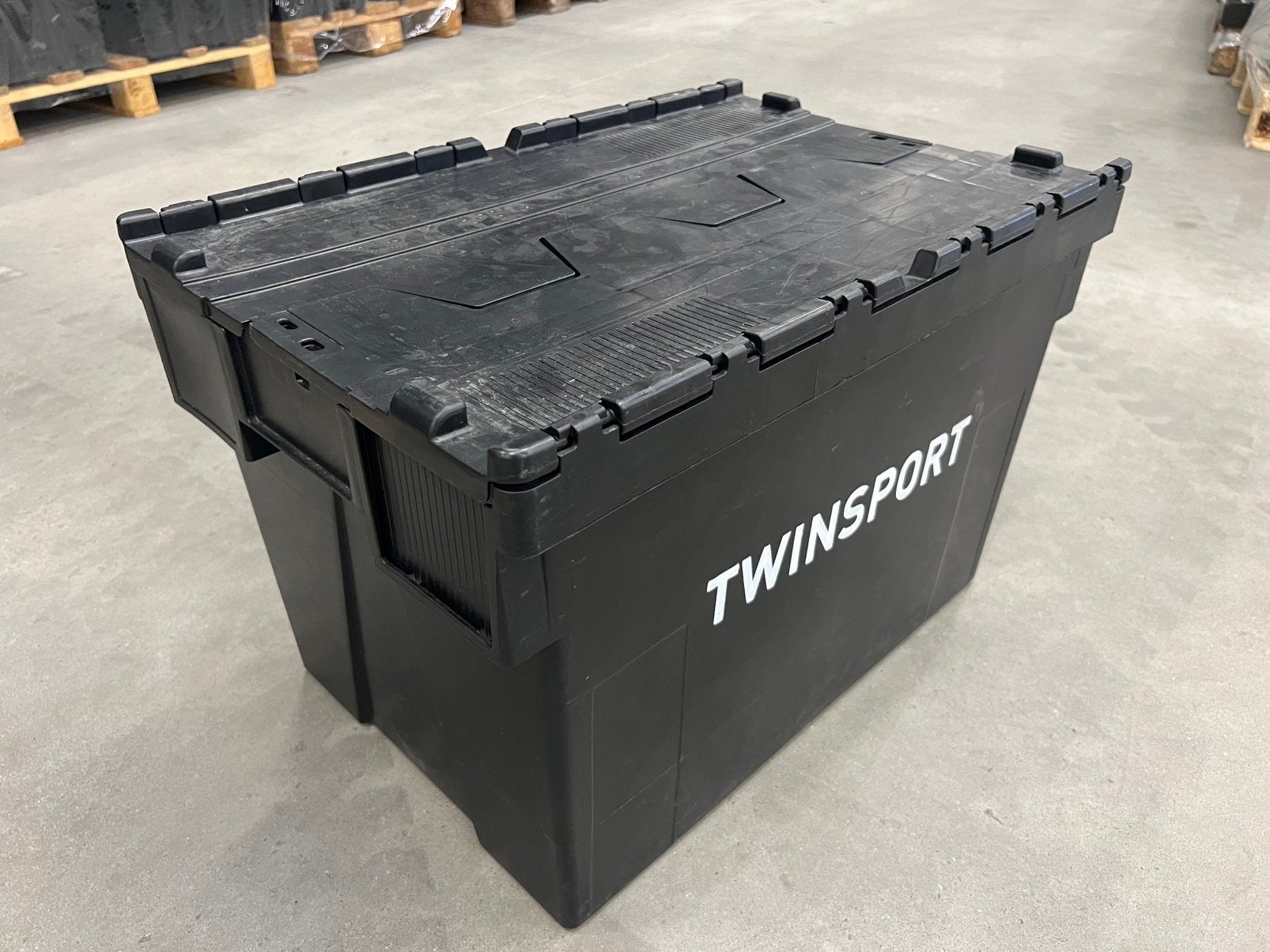 Distributiebakken Transportbakken zwart 60x40x40 tot 2500st, Ophalen, Gebruikt, 50 tot 75 cm, Bak of Kist