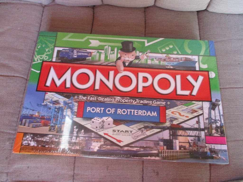 bordspel seal Monopoly Port of Rotterdam Monopolie fraai, Vijf spelers of meer, Ophalen of Verzenden, Nieuw, Monopoly