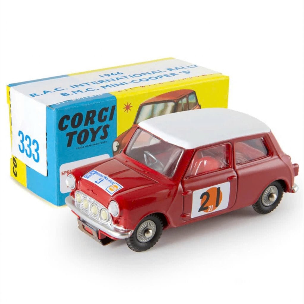 Mini Cooper S RAC B.M.C. schaal 1:/42 CORGI NEW ref. 333, Verzenden, Nieuw, Auto, Corgi