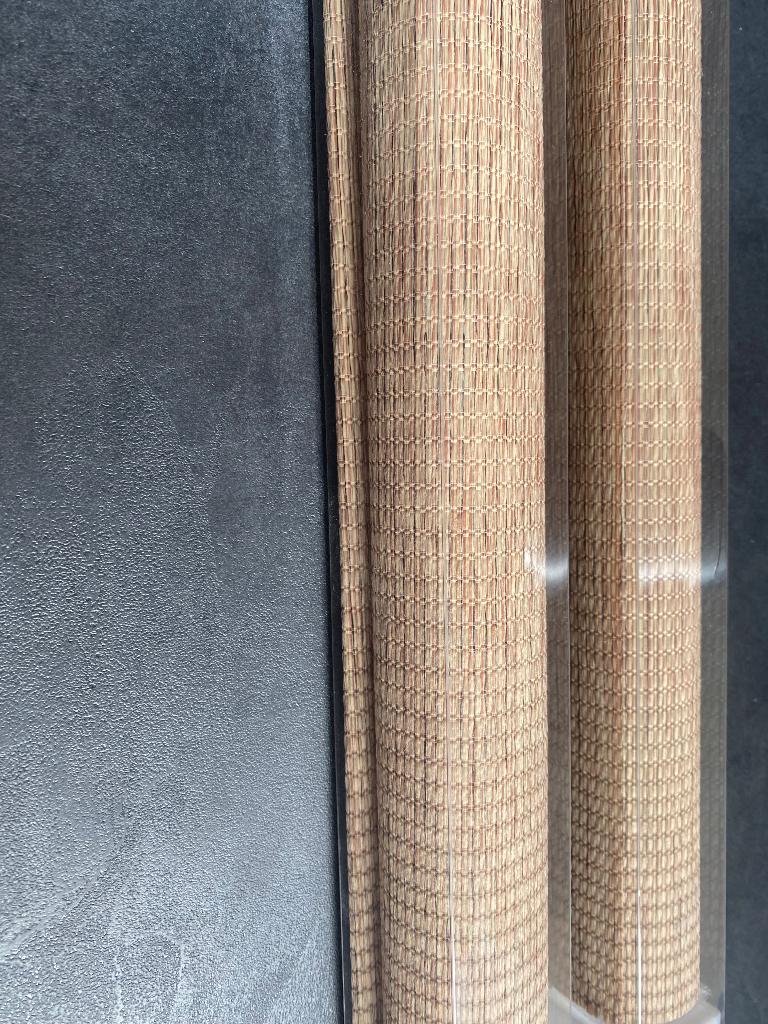 2 bamboe rol gordijnen 80 cm breed 1,70 lang, Ophalen, Nieuw, 50 tot 100 cm, Minder dan 100 cm