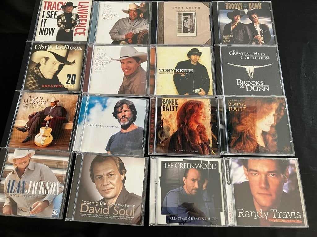 Collectie (Country/Rock) CDs (17stuks) in nieuwstaat, Cd's en Dvd's, Inclusief boekje, Ophalen of Verzenden, Zo goed als nieuw