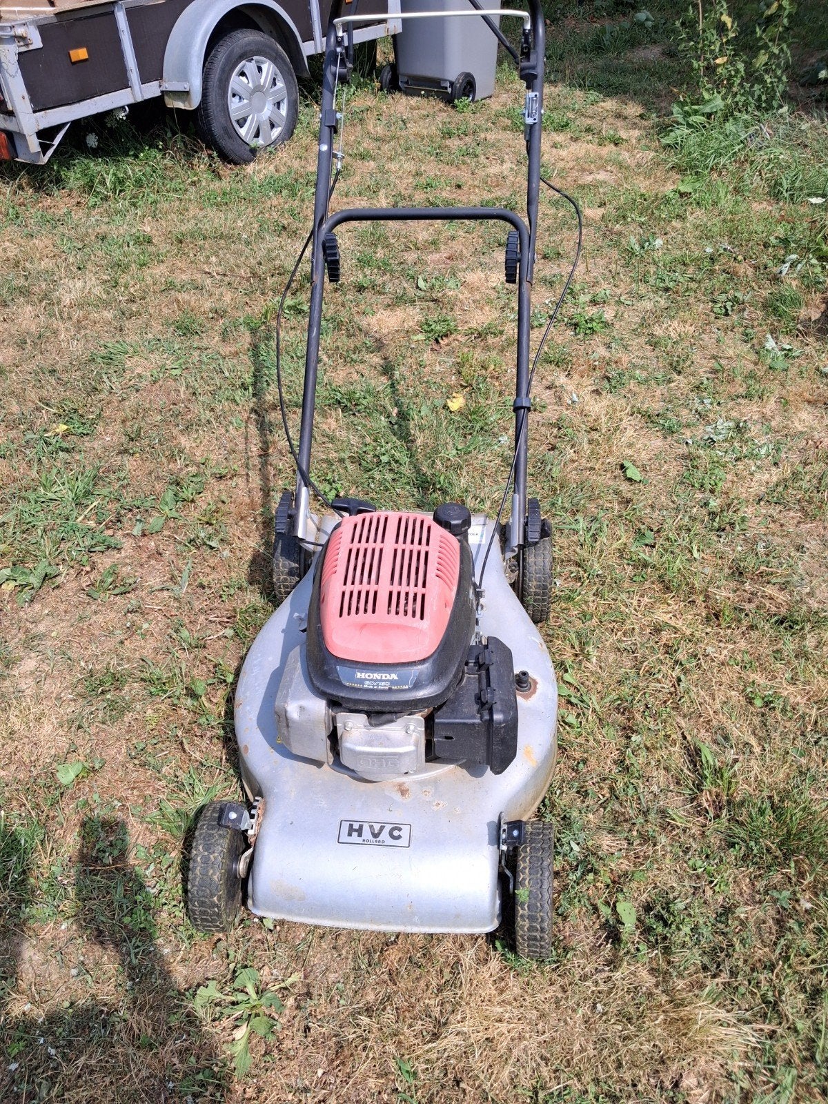 Honda HVC grasmaaier - Benzine - GCV 160 motor, Ophalen, Cirkelmaaier, Honda, Gebruikt