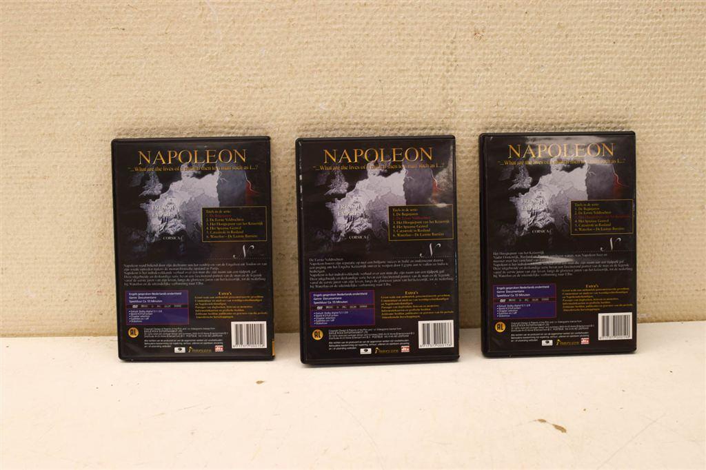6 dvd box Napoleon The Man The Myth The legend 47417, Ophalen of Verzenden, Gebruikt
