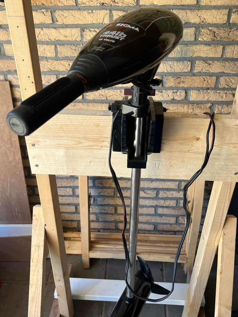 Shakespeare Sigma elektrische motor zgan, Ophalen, Zo goed als nieuw, Motor en Techniek, Zeilboot of Motorboot