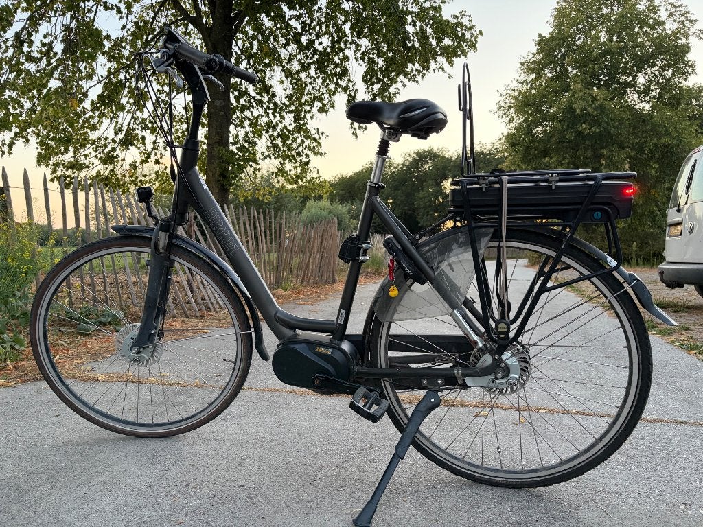 Elektrische fiets merk Bikkel, Gebruikt, 51 tot 55 cm, 30 tot 50 km per accu, Ophalen
