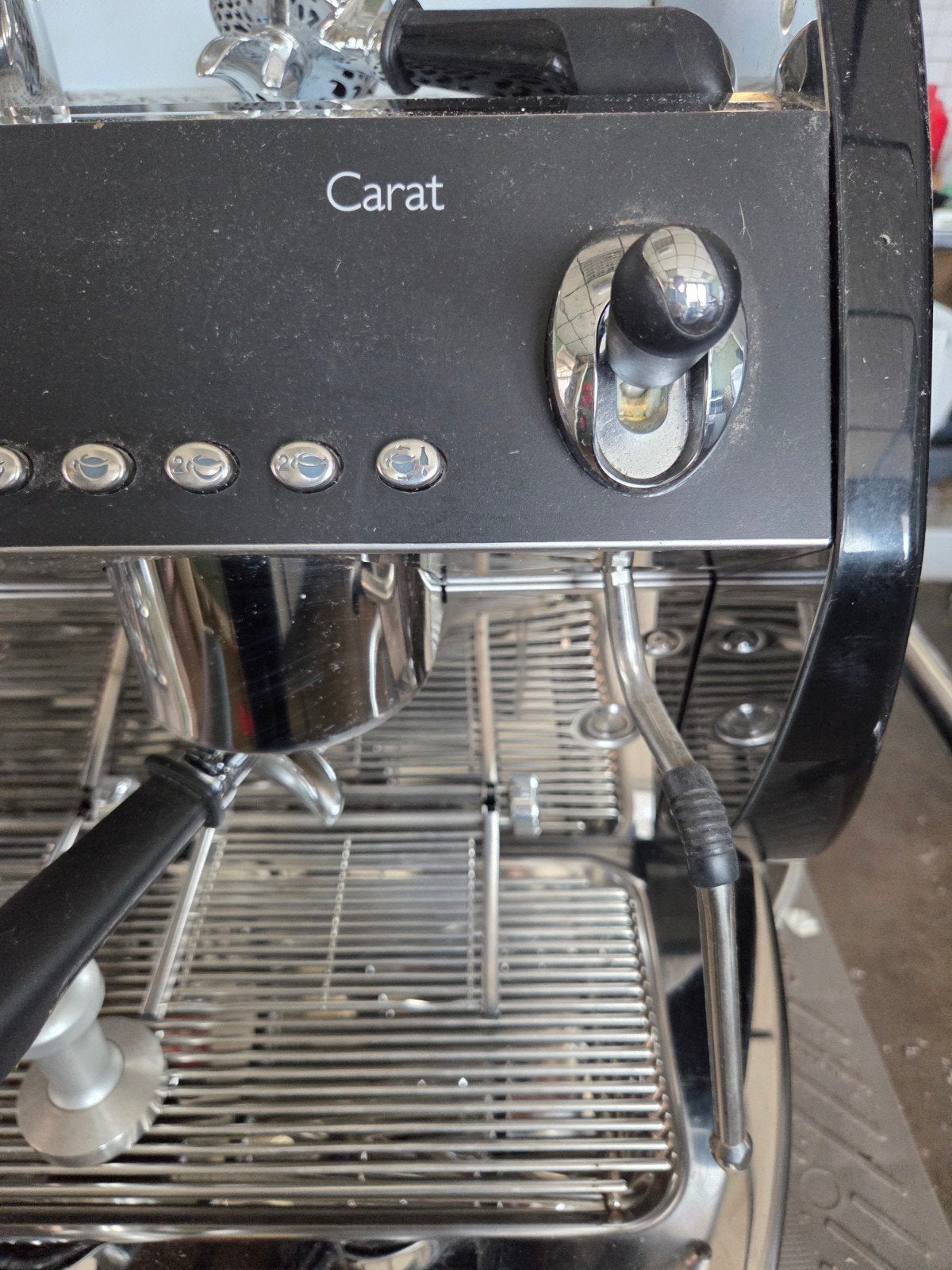 Carat Expobar 2-groeps koffiemachine - Zo goed als nieuw, Witgoed en Apparatuur, Koffiemachine, Koffiebonen, Zo goed als nieuw
