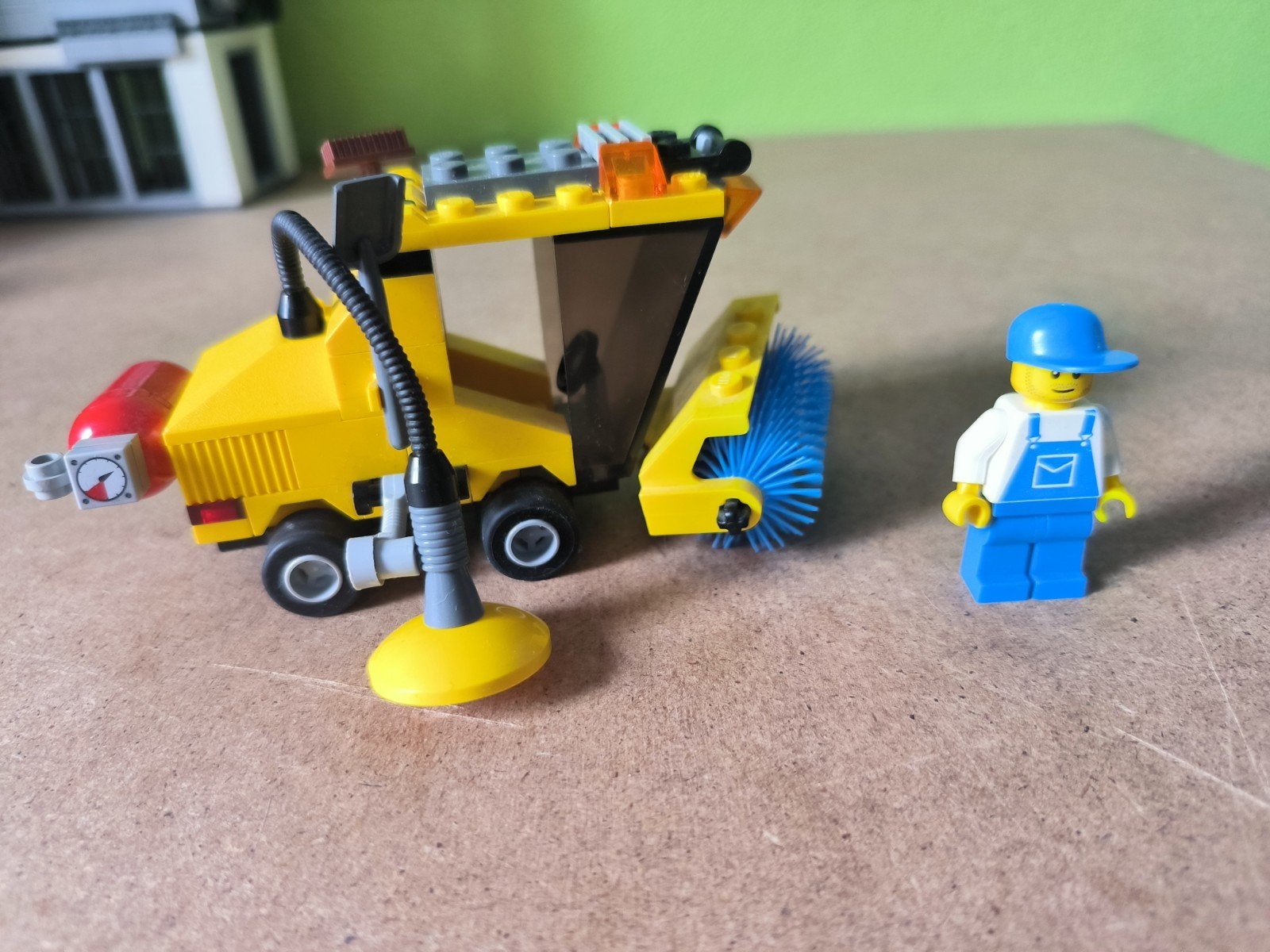 Lego City Straatveger met figuur, Ophalen of Verzenden, Gebruikt
