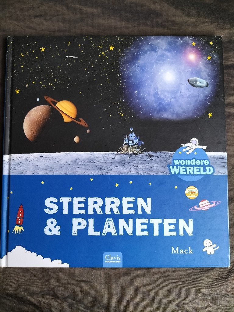 Mack - Sterren en planeten / Wondere wereld / Clavis, Ophalen of Verzenden, Zo goed als nieuw, Mack, Non-fictie