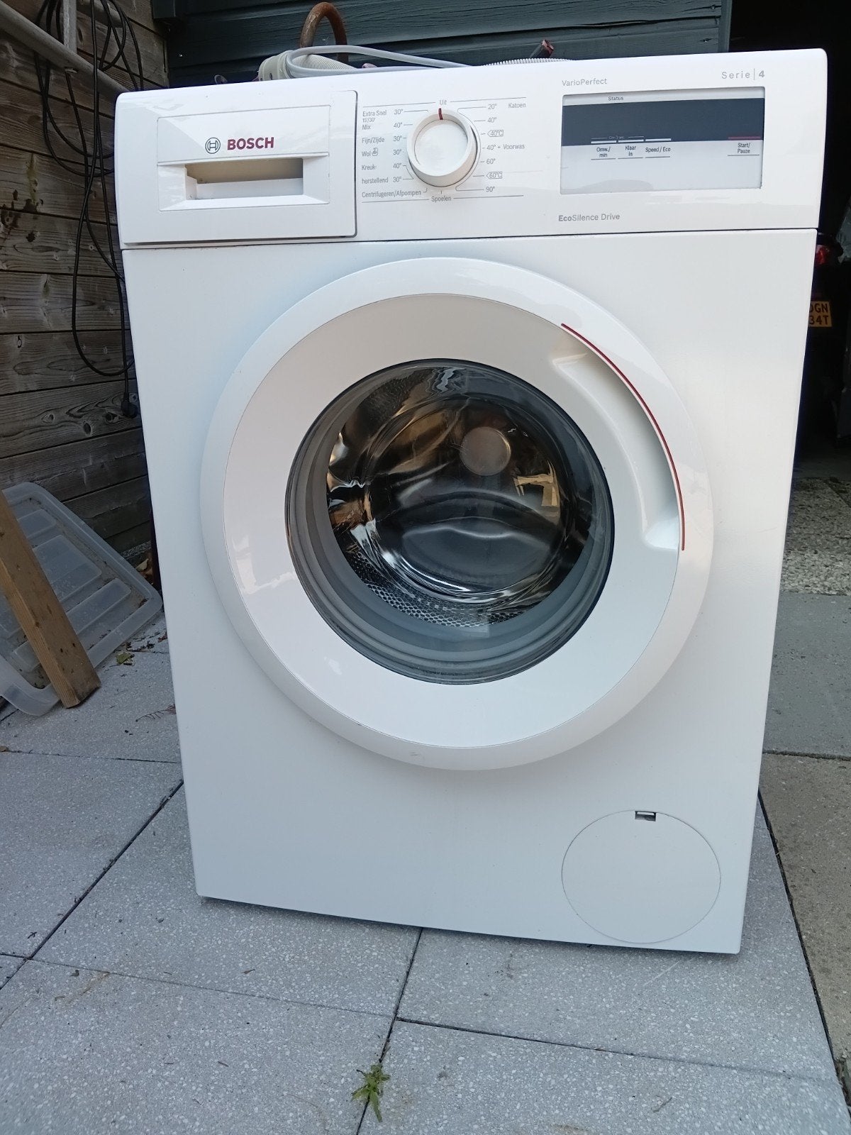 Bosch Serie 4 VarioPerfect Wasmachine - Zo goed als nieuw, Witgoed en Apparatuur, Zo goed als nieuw, Voorlader, 85 tot 90 cm, 1200 tot 1600 toeren