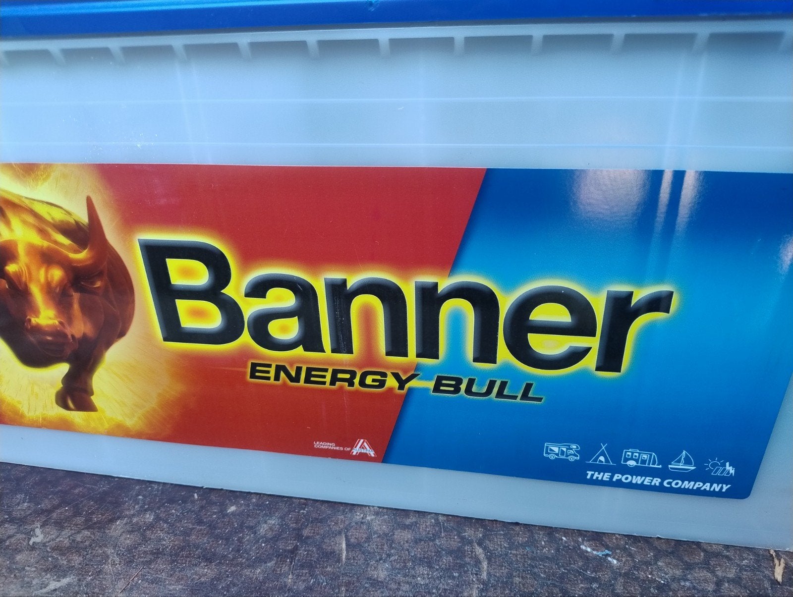 Banner Energy Bull 96801 230 Ah Semi-tractie accu, Gebruikt