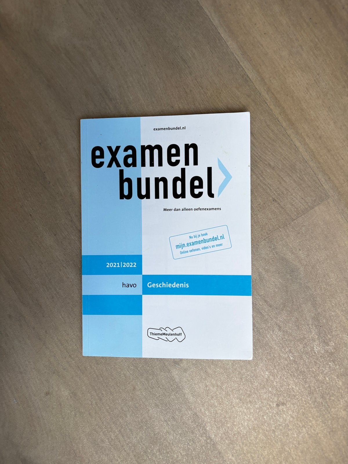Examenbundel havo geschiedenis, Ophalen, Zo goed als nieuw