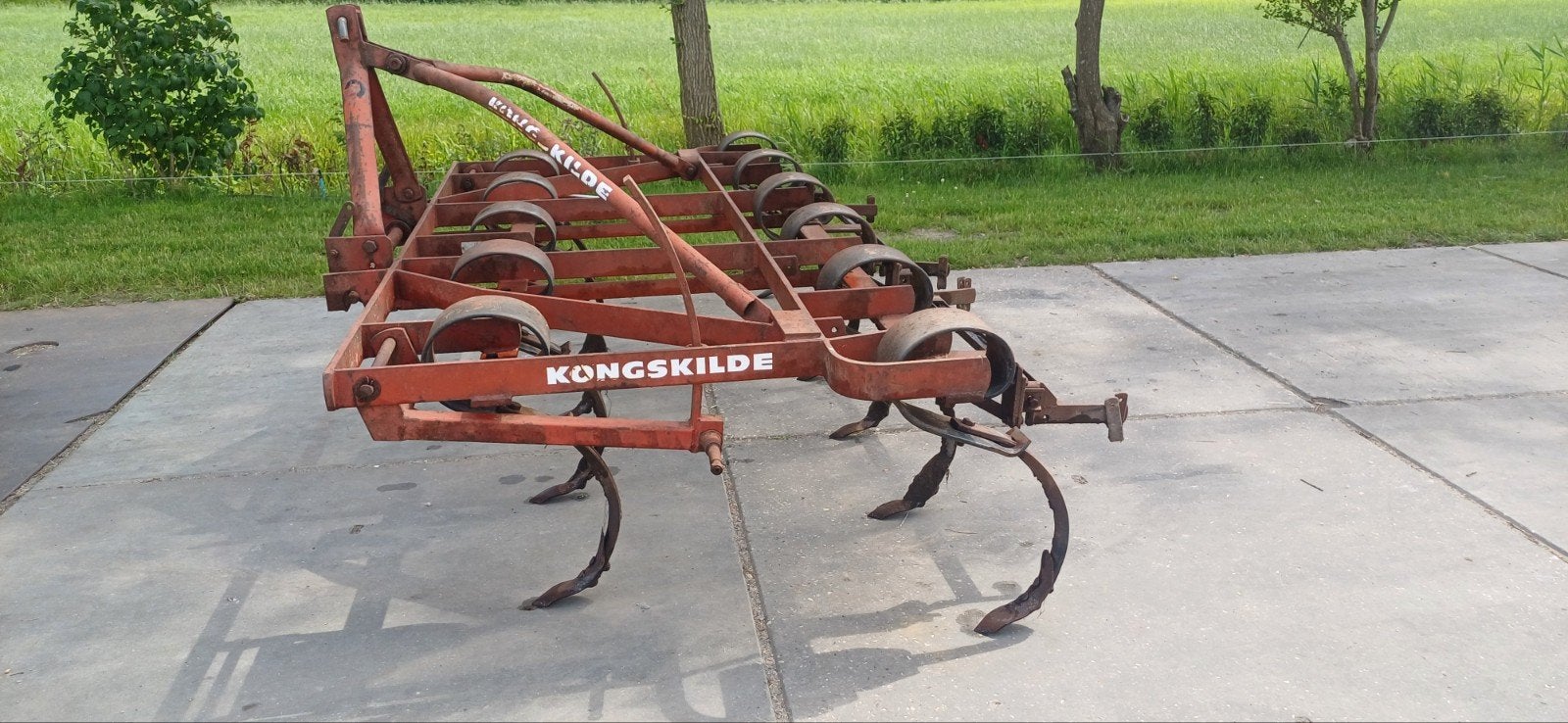 Kongskilde Vibro cultivator woeler triltand, Ophalen, Gewasbescherming en Bemesting