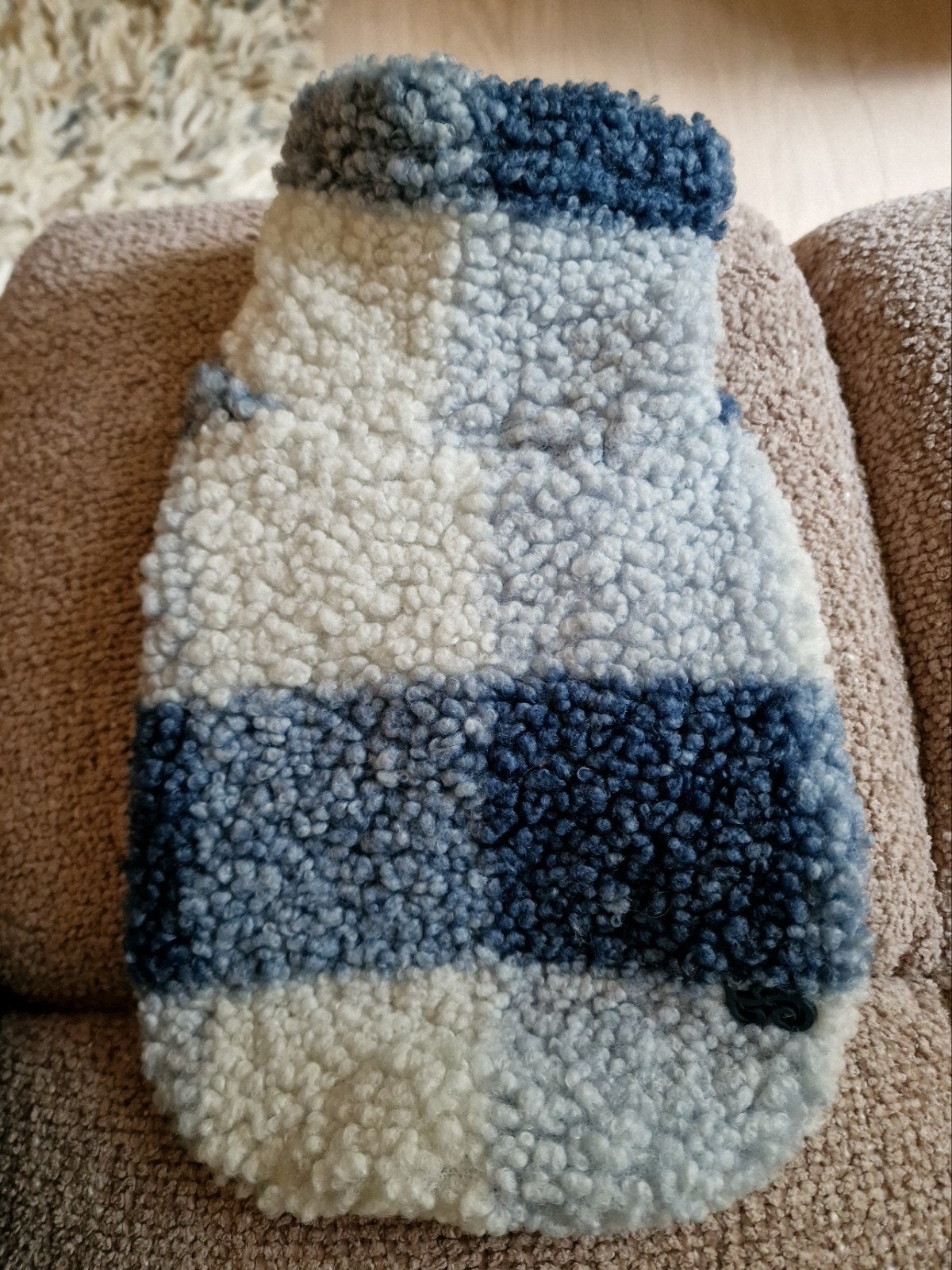 ferribiella sweater blauw geblokt nieuw, Dieren en Toebehoren, Overige merken, Nieuw, Ophalen of Verzenden, XS