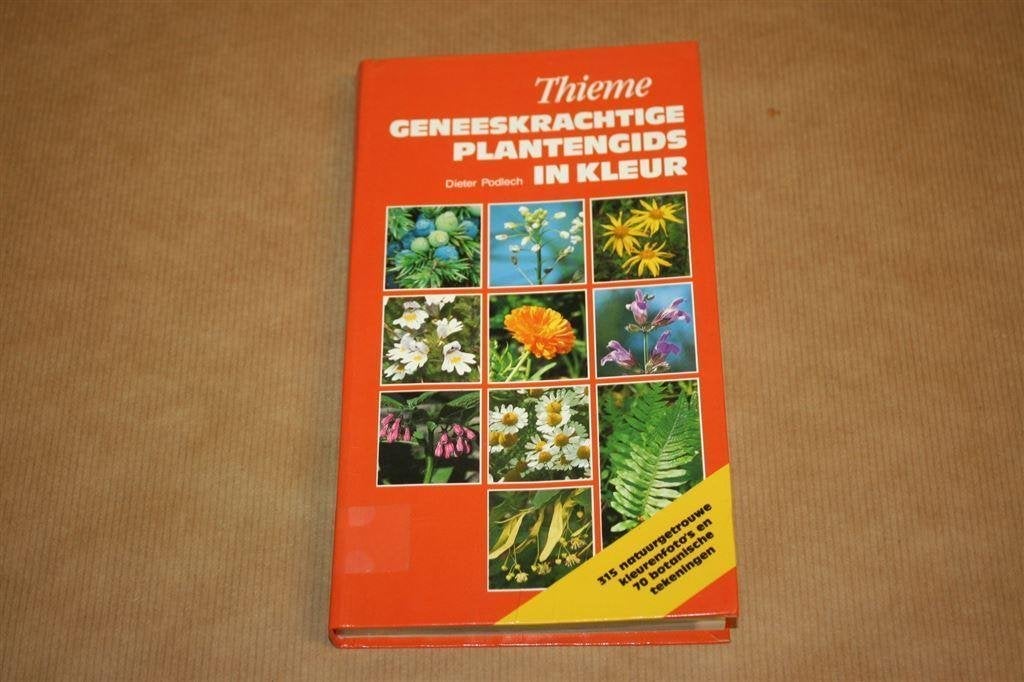 Geneeskrachtige plantengids in kleur - Thieme - Dieter Podle, Boeken, Natuur, Ophalen of Verzenden, Gelezen, Bloemen, Planten en Bomen