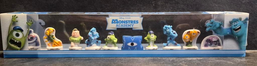 Complete Disney Pixar Monsters University 'feves' set, Ophalen of Verzenden, Overige figuren, Nieuw, Beeldje of Figuurtje