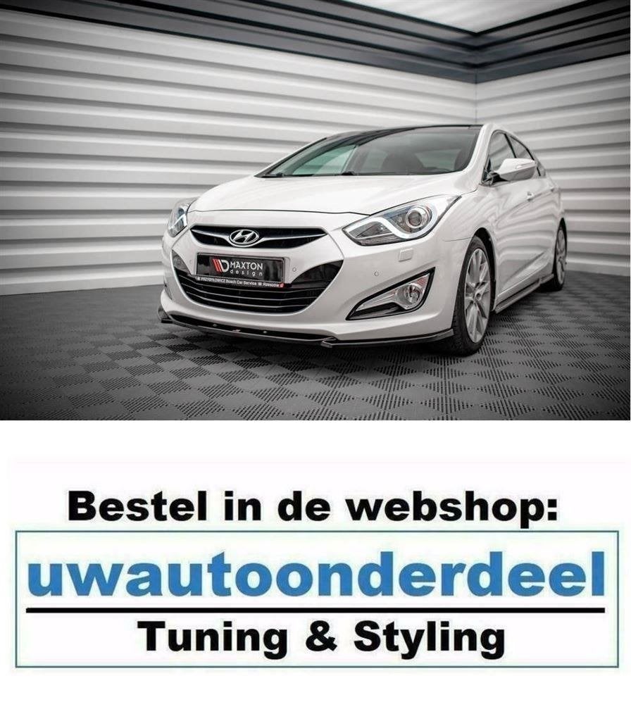 Maxton Spoiler Lip Splitter Voor Hyundai I40 MK3, Verzenden, Automotive Parts, A.parts@hotmail.nl, Trasmolenlaan 12 3447 GZ Woerden