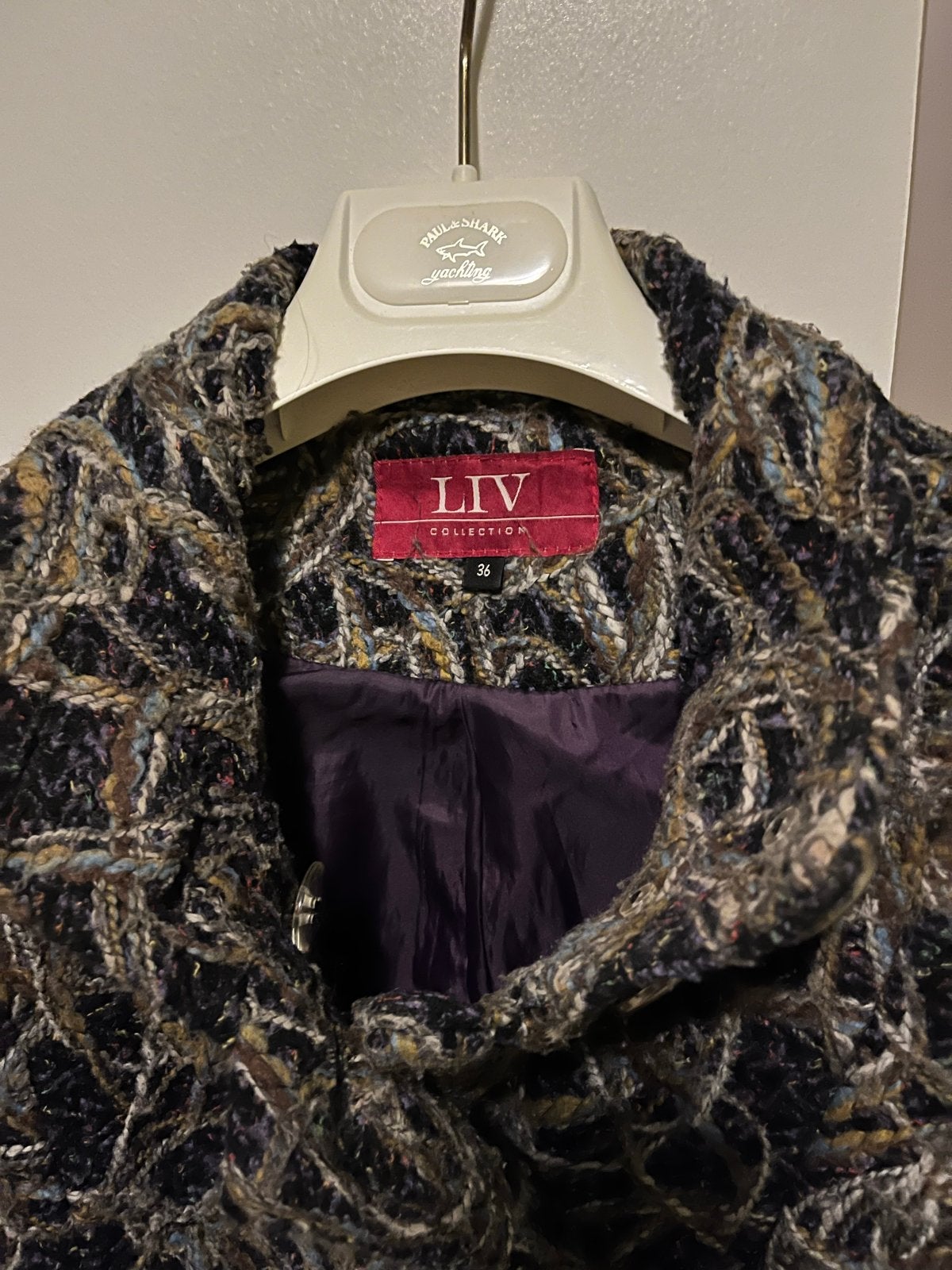 LIV Collection herfst jas maat 36, Ophalen of Verzenden, Zo goed als nieuw, Maat 36 (S), Meerkleurig