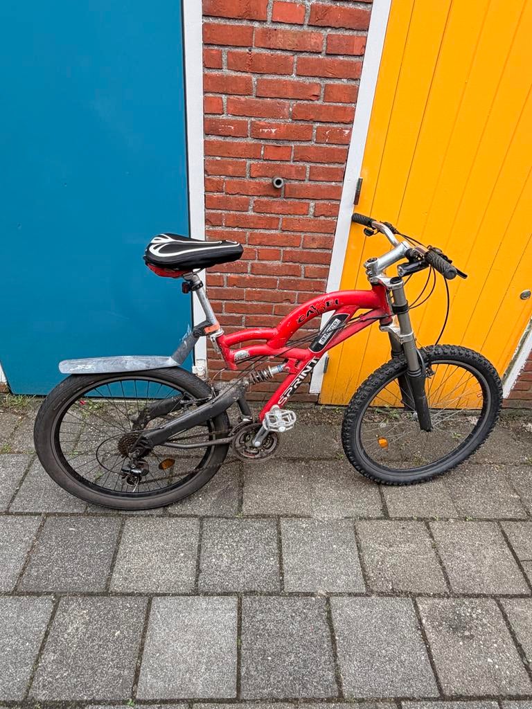 Goed onderhouden Camel mountainbike met nieuwe banden, Fietsen en Brommers, Fully, Ophalen, Gebruikt, Overige merken