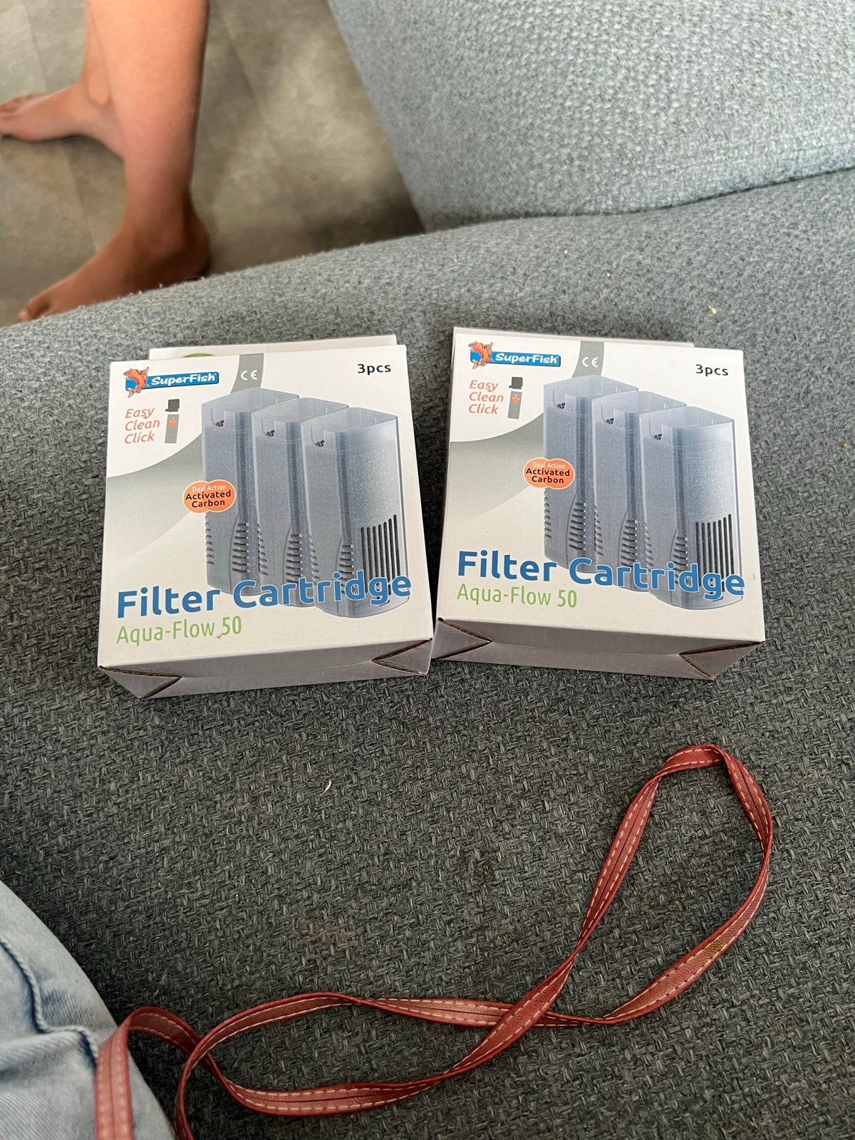 Super fish filter cartridge aqua flow 50, Ophalen, Nieuw, Filter, Superfish