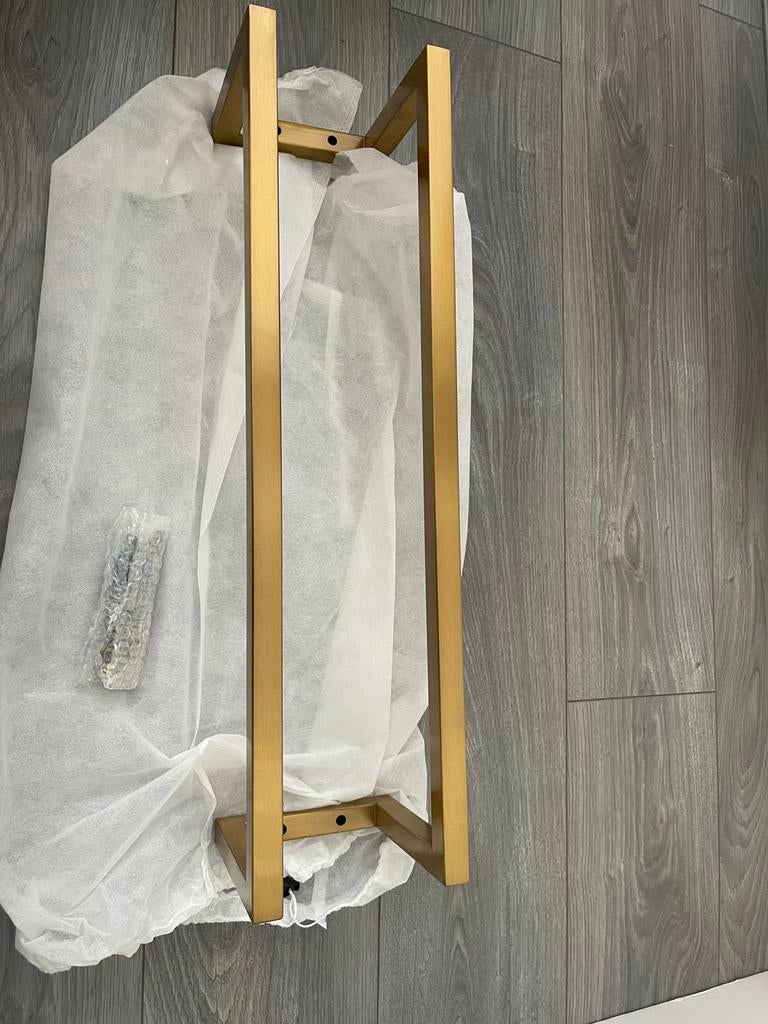 Nieuw: Brauer handdoekbeugel geborsteld goud, Ophalen of Verzenden, Nieuw