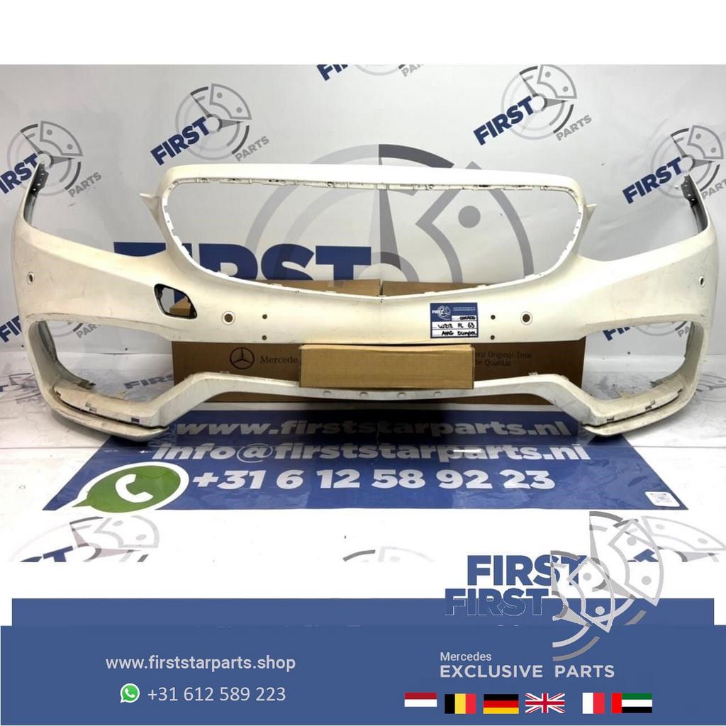 W212 E63 FACELIFT AMG Voorbumper Mercedes 2012-2016 bumper o, Gebruikt, -, Voor, Ophalen of Verzenden