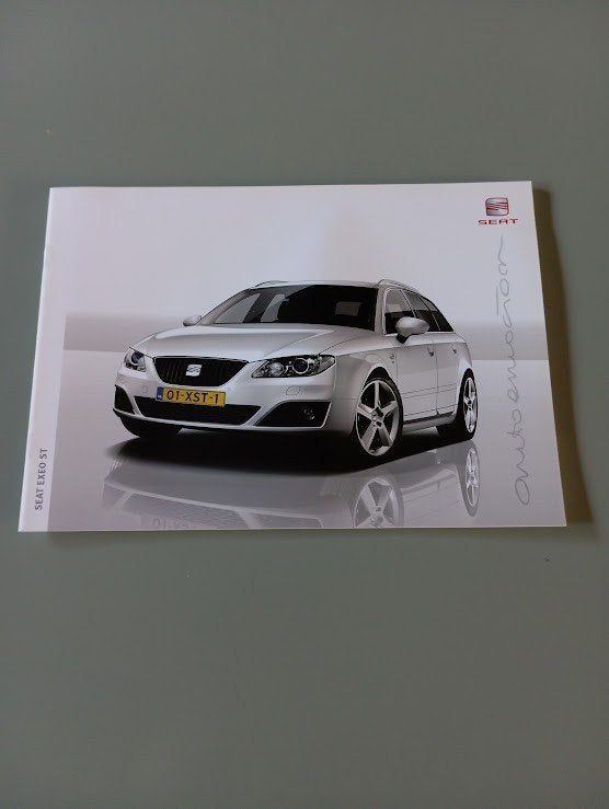 Seat Exeo ST 6 / 2009 28 pag., Ophalen of Verzenden, Zo goed als nieuw, Overige merken