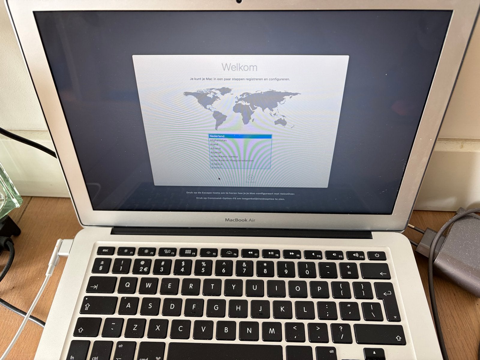 Apple MacBook Air 13 inch - Zo goed als nieuw, Computers en Software, Apple Macbooks, Qwerty, 8 GB, 13 inch, Minder dan 2 Ghz
