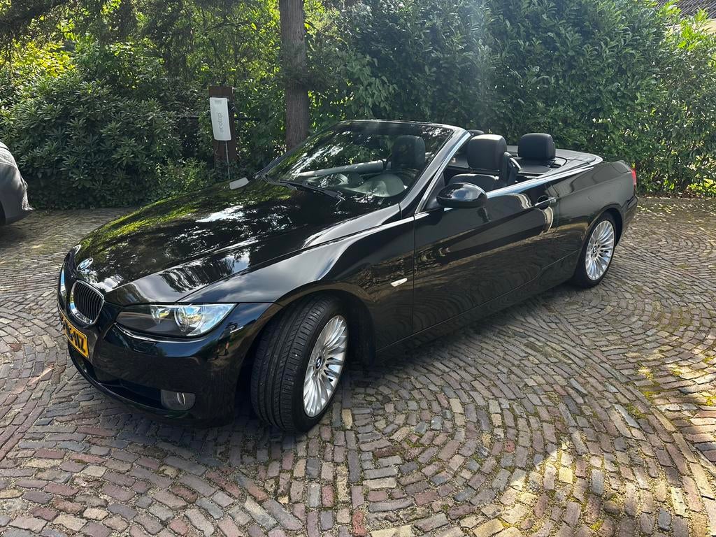 BMW 3-Serie 2.5 I 325 Cabrio AUT 2007 Zwart, Automatische klimaatregeling, Achterwielaandrijving, Zwart, Cabriolet