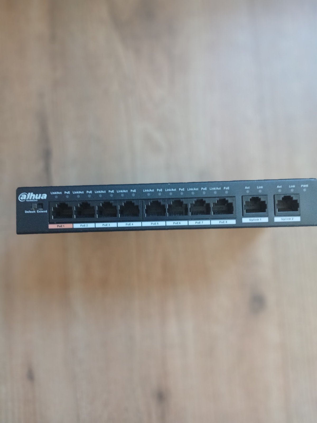 Dahua DH-PFS3010-8ET-96 PoE Switch 8-poorts Fast Ethernet, Computers en Software, Netwerk switches, Verzenden