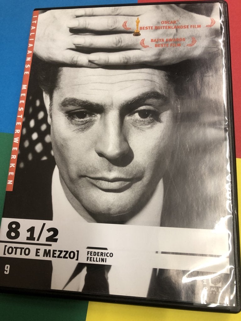 8 1/2 (Otto e Mezzo) - Federico Fellini DVD, Gebruikt, Drama, Nederlands, Inclusief doosje