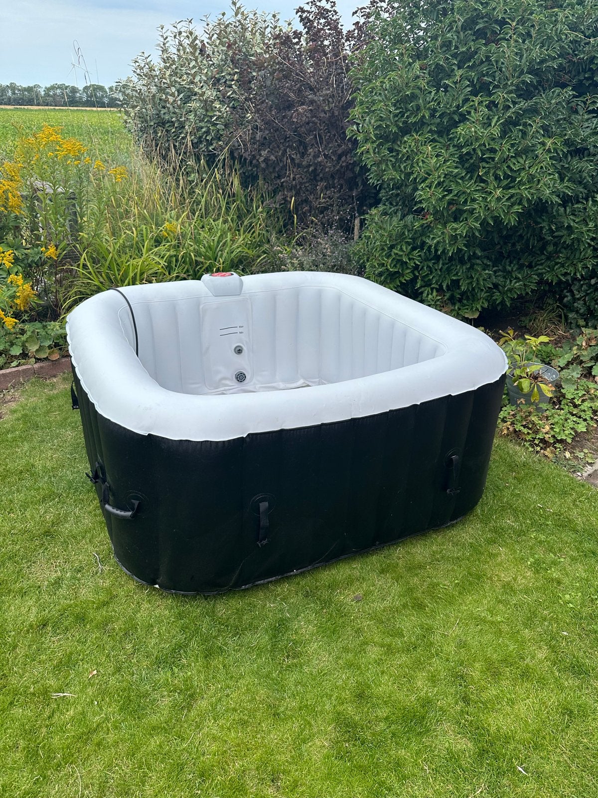 Jacuzzi XQ Max opblaasbaar bubbelbad, Ophalen, Minder dan 80 cm, Opblaaszwembad, Vierkant