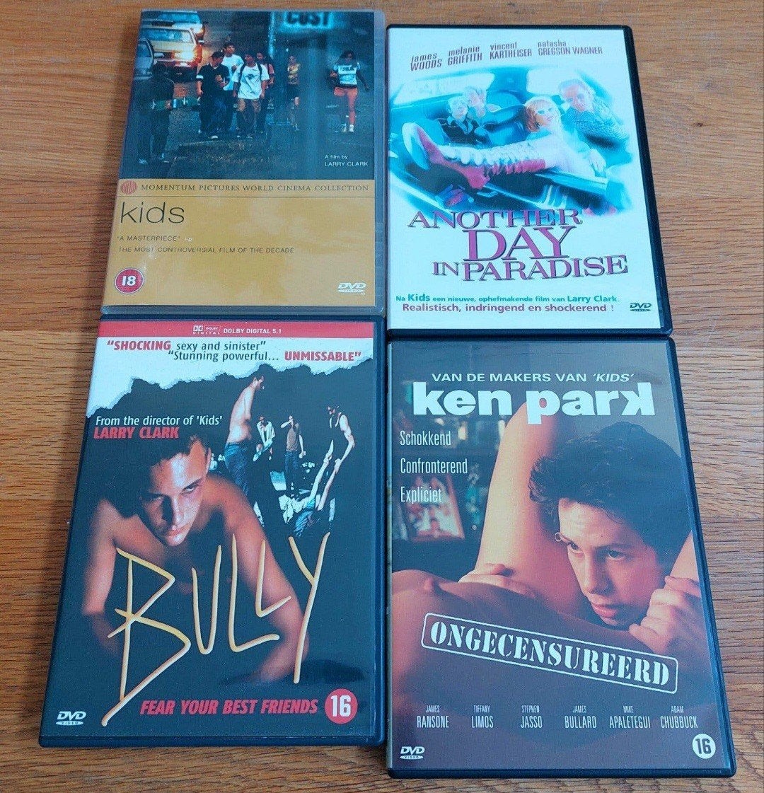 Larry Clark DVD Collectie • 4 films, Ophalen of Verzenden, Zo goed als nieuw, Overige gebieden