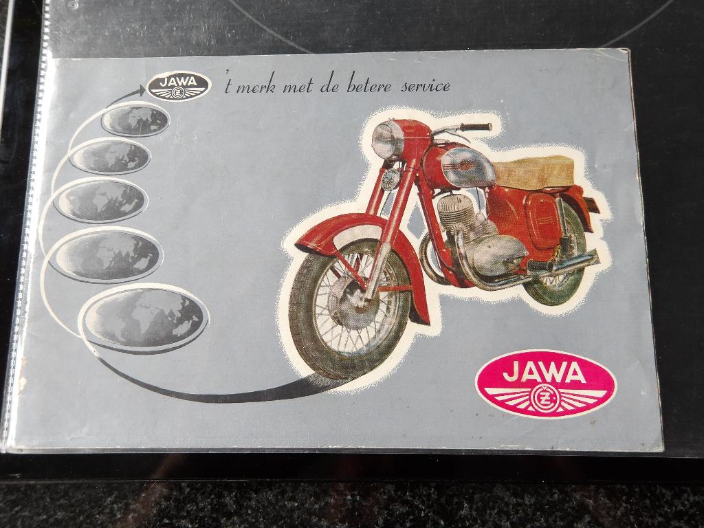 Folder JAWA t merk met de betere service, Verzenden, Overige merken