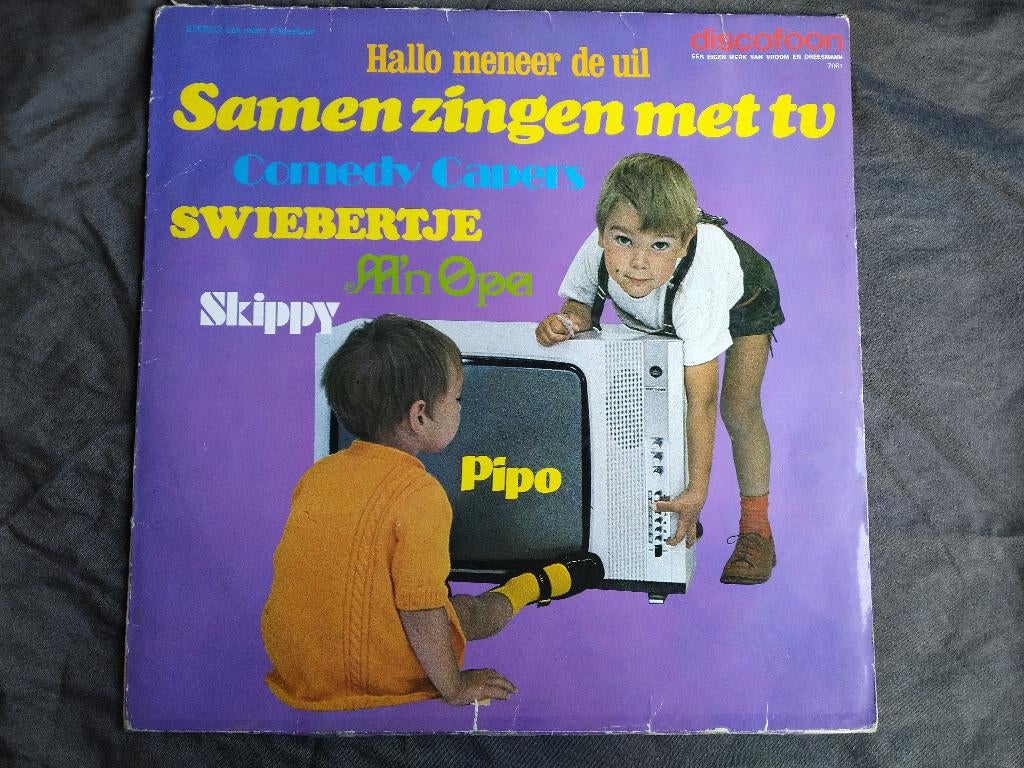 Samen zingen met tv (Radio-Kinderkoor Hallo meneer de uil), Ophalen of Verzenden, Zo goed als nieuw, Muziek