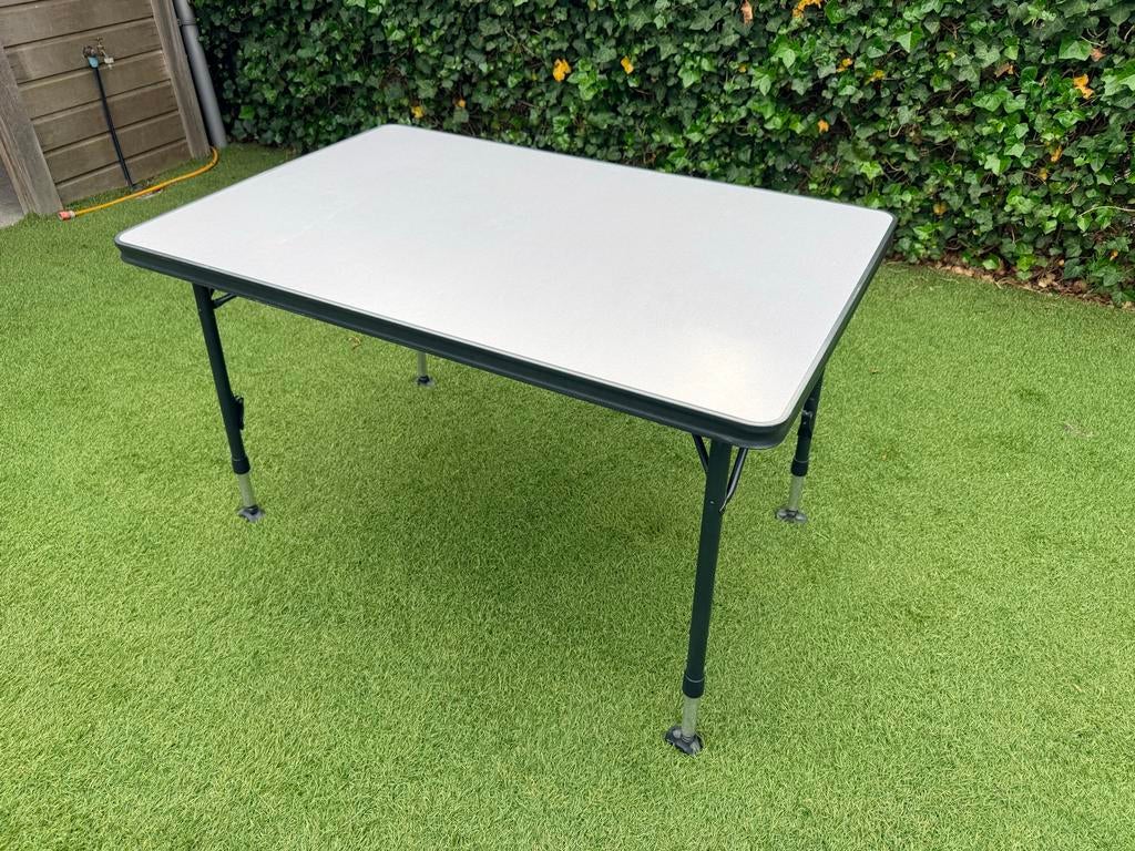 Crespo Campingtafel 120x80 (AP/272) - Zwart, Ophalen, Zo goed als nieuw, Campingtafel