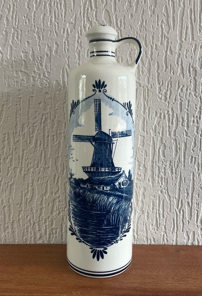 Delfts blauwe jeneverkruik, Antiek en Kunst, Ophalen of Verzenden