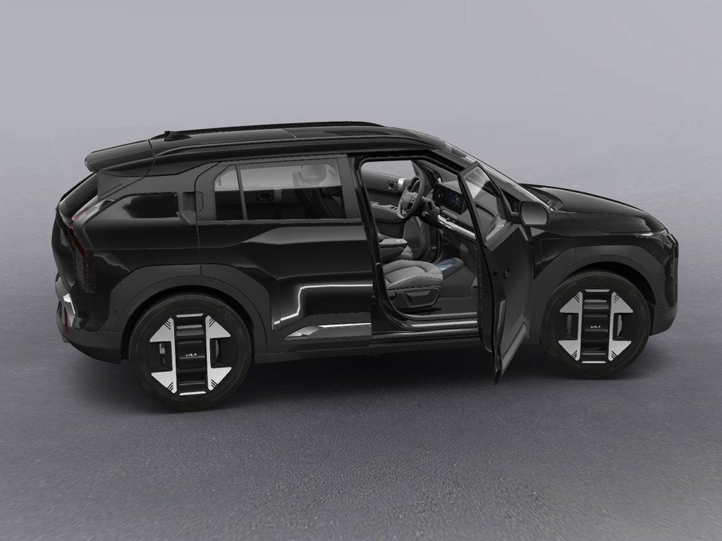 Kia EV3 Plus Advanced 81.4 kWh *VOORRAADVOORDEEL* Snel lever, Auto's, Kia, 510 min, 33 min, Zwart, Automatische klimaatregeling