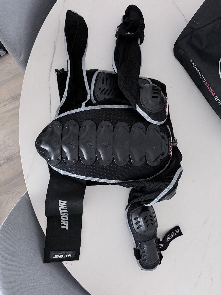Wulfsport Body Protector Maat 164 (8-10 jaar), Ophalen, 16 tot 20 inch, Staal, Zo goed als nieuw