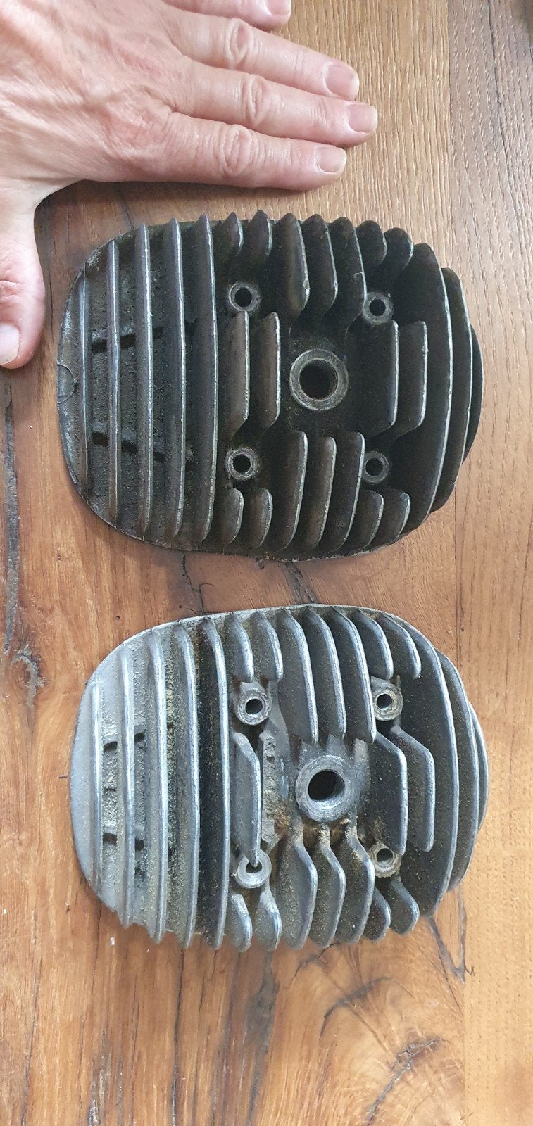 Cilinderkop IWL brommer (klassiek model), Ophalen of Verzenden, Gebruikt, Cilinder, Overige merken